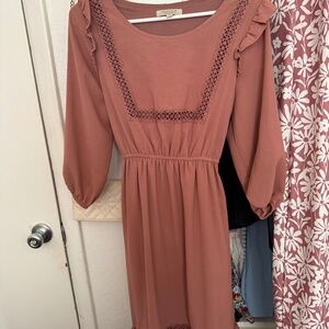 Classy pologram dress